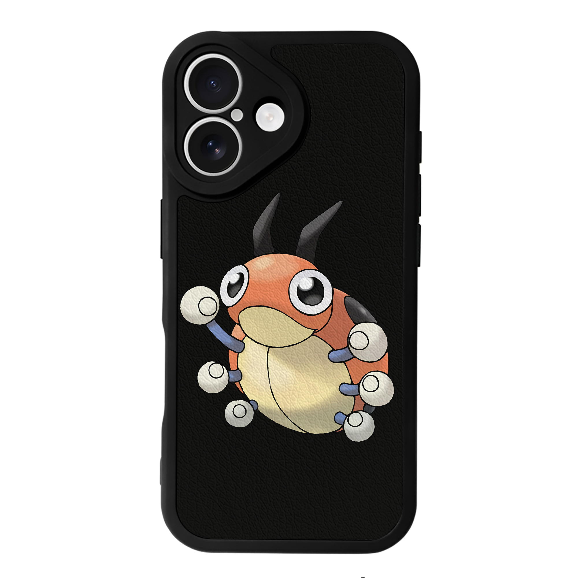 （画像用） ポケットモンスター Pokémon 【iPhone 16シリーズ対応】シリコンスマホケース（レザー調） 材質：シリコン